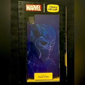 Otterbox iPhone Xs Max Apple Case Marvel Avengers Black Panther #46